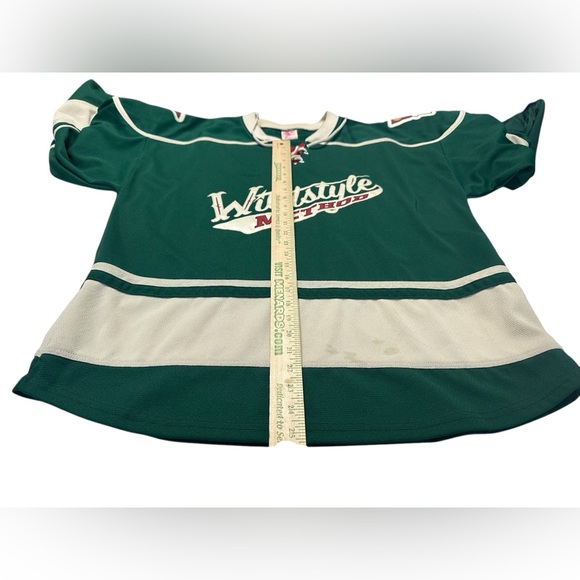 Vintage Athletic knits bassnectar Mn wilds jersey size large - Picture 5 of 7